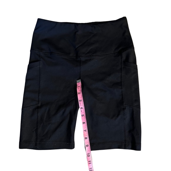 Ava & Viv black Capri leggings 1X - Picture 6 of 8